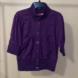 Causal short sleeve jacket
